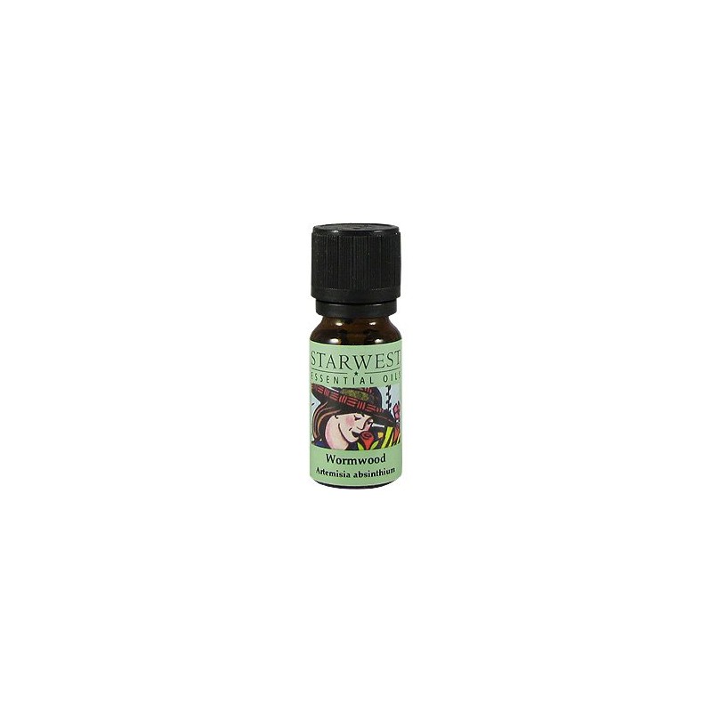 Starwest Botanicals Wormwood Oil - Artemisia absinthium, 1/3 oz,(Starwest Botanicals)