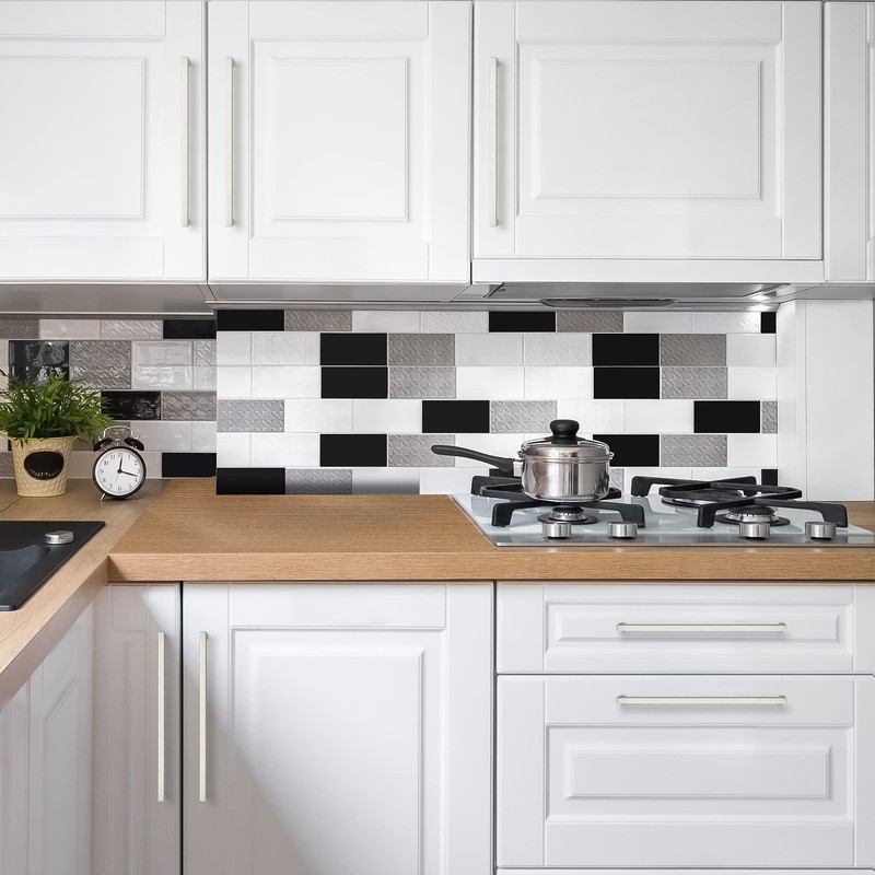 Ravinte 10 Pack 12-3/5 Inch Kitchen Square Cabinet Handles Satin