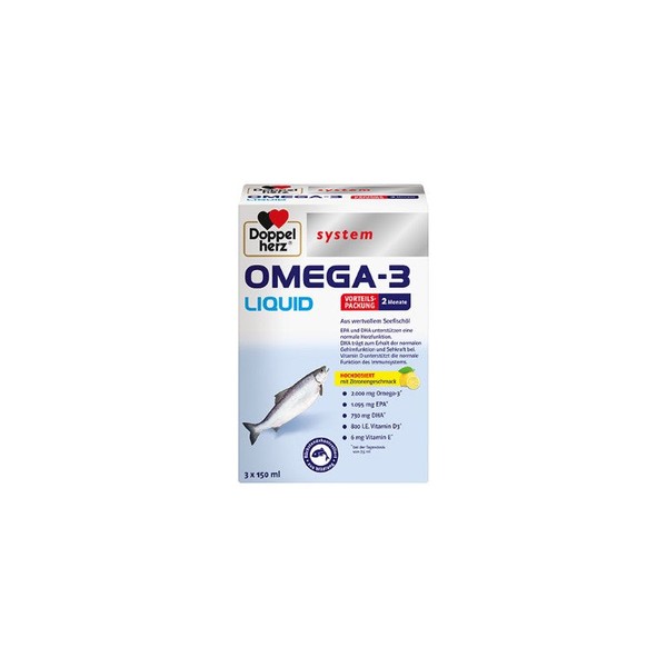 Nicht vorhanden Doppelherz Omega 3 Liq Sys, 3X150 ml FLU