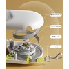 AlxMuNao Retractable Leash 12kg Load Capacity One Hand Operation Dog