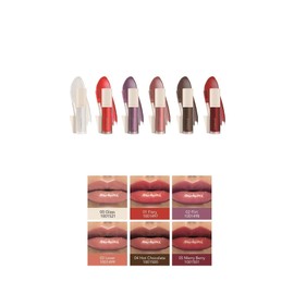 FARMASi Tinted Lip Plumper, Plumping Lip Gloss, Promoting Natural Circulation for Fuller, Younger Looking Lips, Hydrating, High-Shine, Volumizes, 0.2 fl.oz (00 Glass, 0.2)