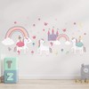 Kids Unicorns Princess Rainbows 38 Peel and Stick Wall Stickers