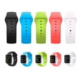 Veraly Correa Goma Tacto Reloj Inteligente Smartwatch 38/40/42/44mm