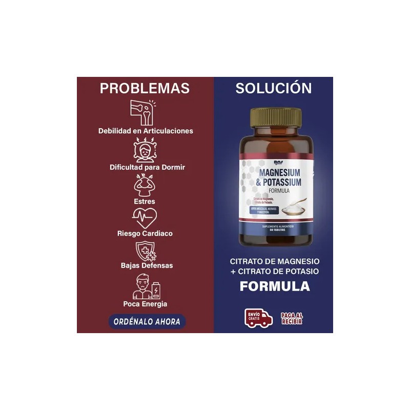 Citrato Magnesio Mas Potasio Tabs Pack