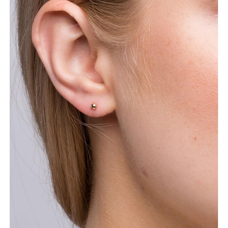 QWALIT Gold Ear Piercing Kit Ear Piercing Gun Kit Earrings