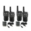 Cobra NEW (4) COBRA CXT145 MicroTalk 16 Mile Rechargeable Walkie