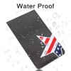 Craftsman Golf Leather USA Flag Star Gray Scorecard Holder Yardage