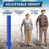 Walking Cane - Folding Canes for Women for Stability, Adjustable