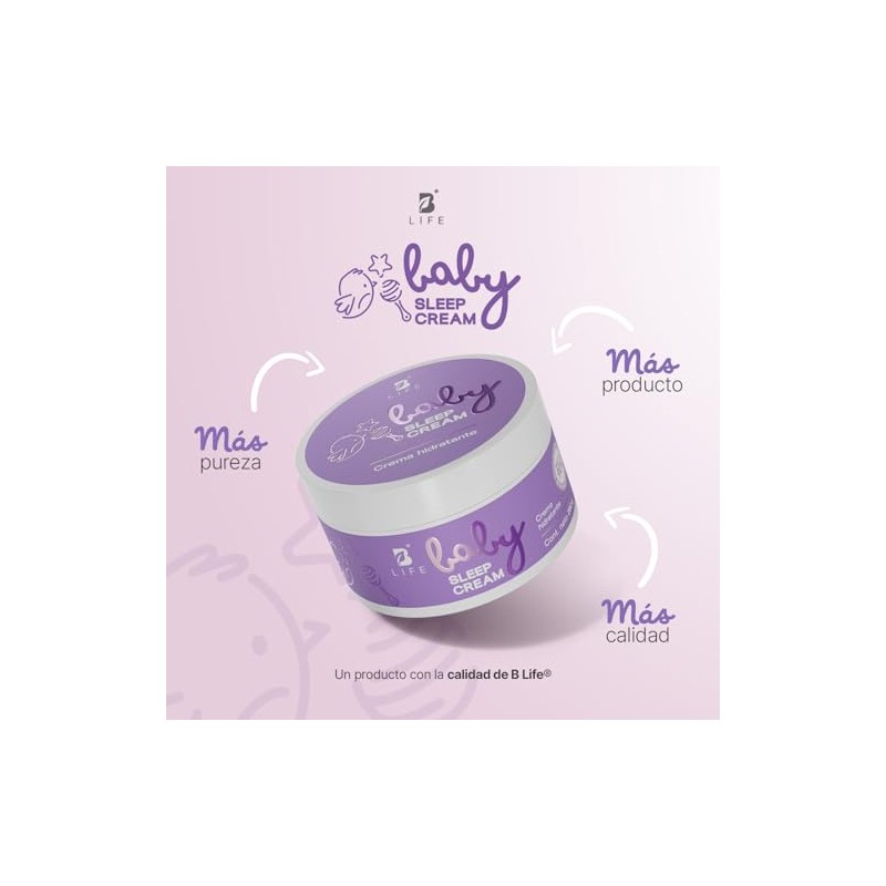 B Life Crema para Bebé de 250g con Ingredientes Naturales.