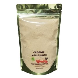 Frost Ridge Organic Maple Sugar 227g Grade A Maple Sugar / Frost Ridge 오가닉 메이플 슈가 227g Grade A 단풍당