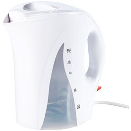 PEARL Simple Kettle: Standard XL Kettle with 1.7 Litres, 2200 Watt, White (Kettle Tea Kettle, Large Kettle, Kettle)