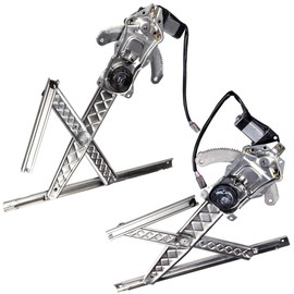 SCITOO Power Window Regulator and Motor fit for 1997 1998 1999 2000 2001 2002 for Ford for Expedition Front Left and Front Right Side 741-872