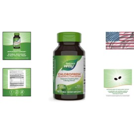 Nature’s Way Chlorofresh Detox Softgels - 90 Count for Healthy Skin & Freshness