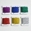 400 Pcs Embroidery Floss Bobbins,Cardboard Embroidery bobbins (White)