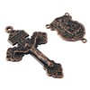 Luomu 4 Sets of Saint Michael Centerpiece and Pardon Crucifix