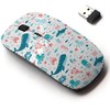 2.4G Wireless Mouse with Cute Pattern Design for All Laptops