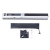 Portable Scanner, Mobile Document Scanner A4 Scanning for Photo (Silver)