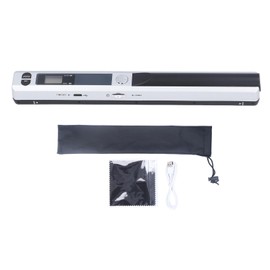 Portable Scanner, Mobile Document Scanner A4 Scanning for Photo (Silver)