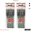 WIN 10 x 0.7mm Tip Ball Pens Force Smooth Biros