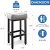 29 Inch Bar Height Bar Stools Set of 2, 29"