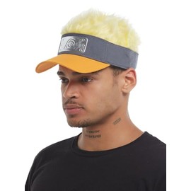 Hot Topic Naruto Shippuden Fuzzy Hair Dad Cap Multi None