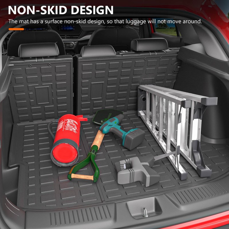 powoq Cargo Mat Compatible with 2024 2025 Chevy Trax Trunk