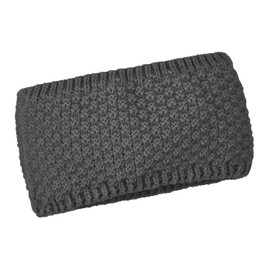 Neverless® Women's Winter Autumn Fleece Lining Knitted Ear Warmers Knitted Headband, darkgray
