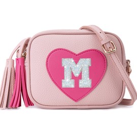 OYLOLA Birthday Gifts for Girls Toddler Girl Purse Easter Gifts for Kids Toddler Girl Gifts Kids Purse Crossbody Bag Heart Purse