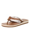 Tamaris Women's Mules Fabric Toe Separator with Buckle 1-27109-42, Cream