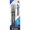 Pilot Precise V7, Bolígrafo, Tinta Líquida Negra, Blíster 2 Piezas