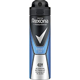 Rexona Cobalt Dry Men Antiperspirant for Long-Lasting Freshness 48-Hour Protection, 1 Piece, 150 ml