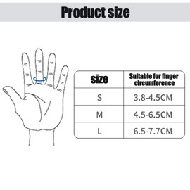 LJHYSD 2PCS Finger Sleeves Finger Protectors Sports Compression Finger Wraps for Basketball, Tennis, Volleyball, Finger Splint, Two Finger (Black, Size S)