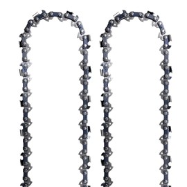 Opuladuo 2PC 10 inch Chainsaw Chain for Worx WG323 WG323.9 Chainsaw, 10" Replacement Chain for Worx WG322 WG322.9 Chain Saw