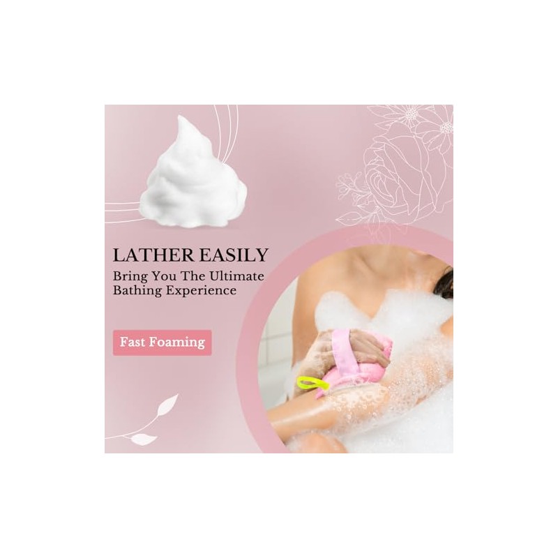 Esponja Exfoliante Corporal Exfoliar Piel Muerta Baño Ducha Espumoso Lujo