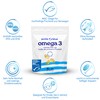 Omega 3 Fish Oil Capsules 60 Pieces - Easy to