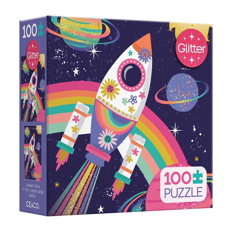 Ceaco - Glitter - Space Dust - 100 Piece Jigsaw