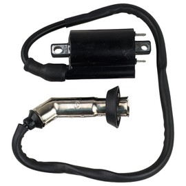 RedCap Ignition Coil Compatible with Tank 200 Yamaha Route 66 Virago XV250 V-Star 250 V-Twin Linhai 300cc Baja 260cc 300cc LIFAN LF250 LF200 Roketa Vado MC-18 Motor Kawasaki Lakota KEF 300 ATV Scooter