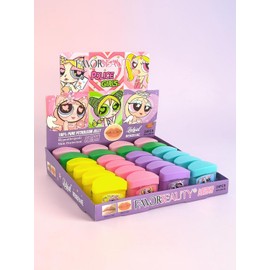 Bálsamo Hidratante de Labios, Forma de Vaselina 24pcs - Humecta, Repara e Hidrata los Labios, Dejando un Brillo y un Delicioso Aroma Frutal, Ideal Para Labios Secos.