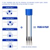 4 Pcs Ceramic H4 Socket VooGenzek H4 9003 HB2 Wiring