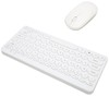 2.4G Wireless Keyboard Mouse Combo 78 Key Retro Round Keycap