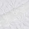 Dainty Home Bathroom 3D Stella Floral Chenille Linen Look Bath