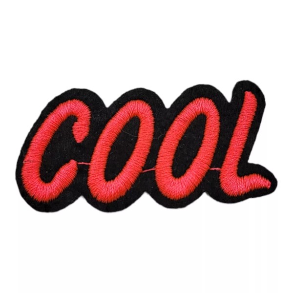 csretro Retro Style COOL Neon Flourescent Pink Letters Word Iron