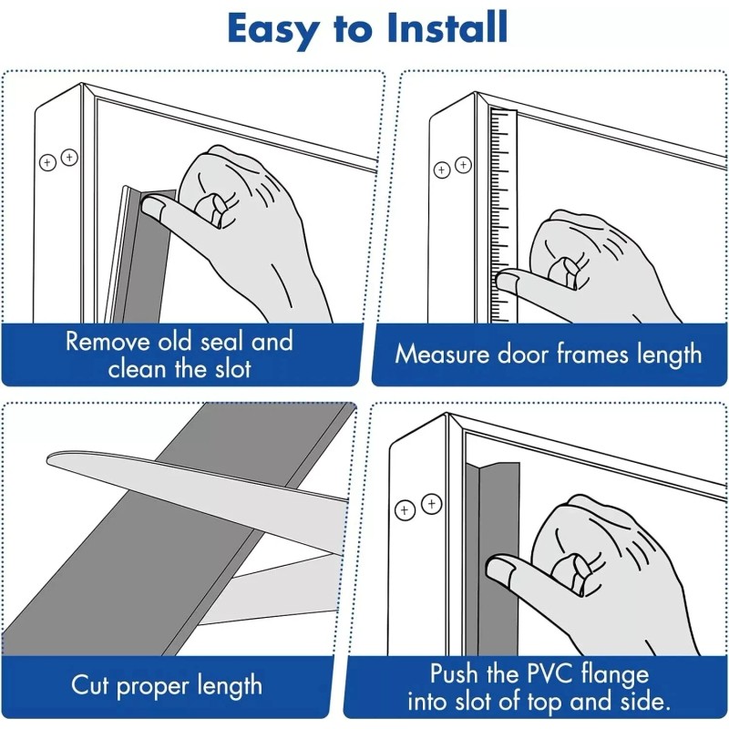Weather Stripping Door Seal V Shaped Q Foam Kerf Weather