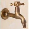 HappyHome Antique Retro Faucet Brass Lavatory Faucet Bathroom Faucet, Gardening