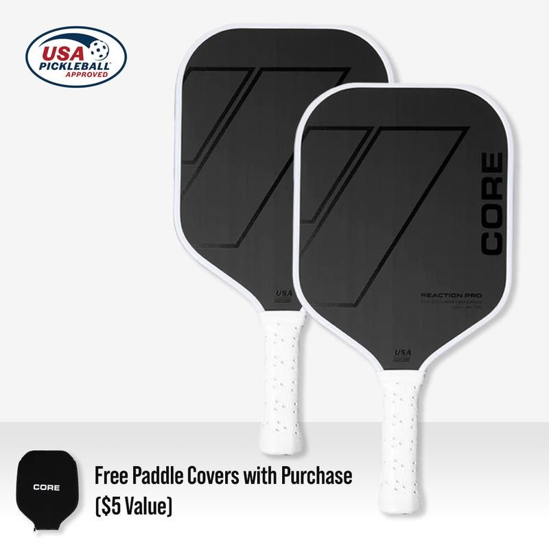 CORE Reaction Pro Pickleball Paddle | T700 Carbon Fiber Surface