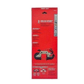 Bandsaw Blades, for Milwaukee 48-39-0511 44-7/8" 14 Extreme Thick Metal Band Saw Blades(Size:19.40 x 7.0 x 0.5 in) - 3PK