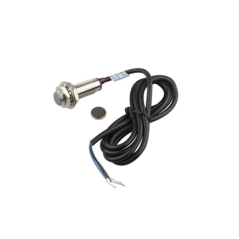 HALJIA Hall Effect Proximity Sensor Switch, PNP 3 Wires with