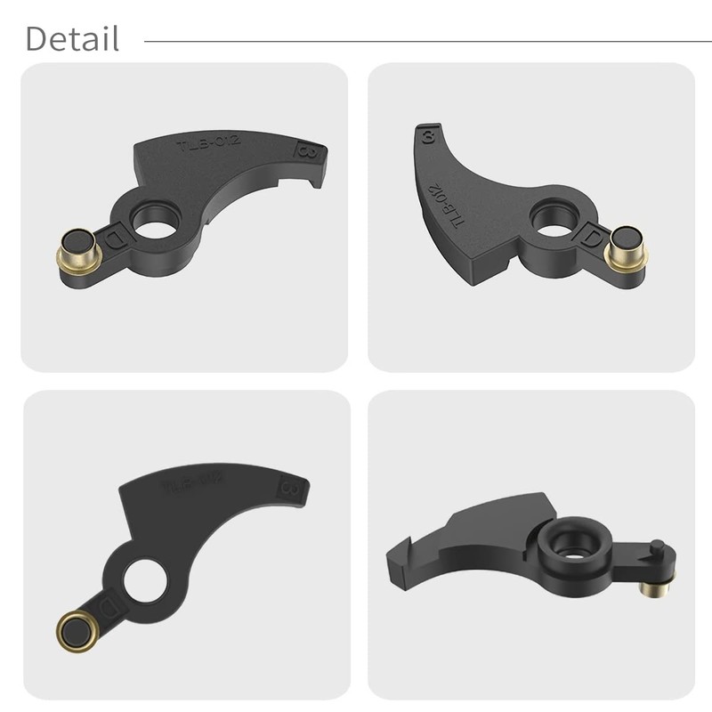 MAOZHOU 2 PCS Strimmer Replacement Lever Assembly for Black +