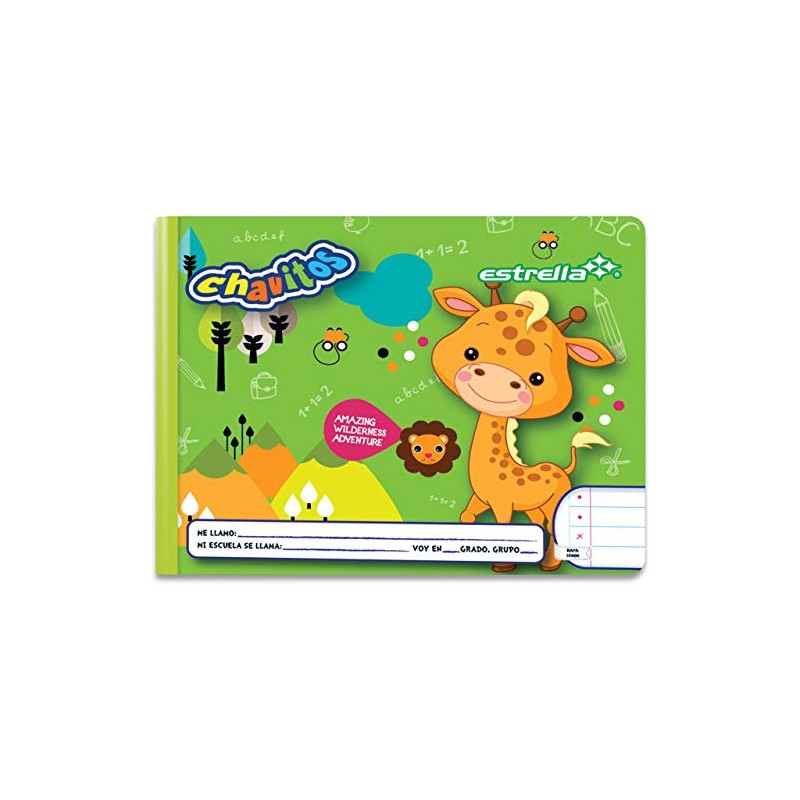 Cuadernos Estrella 0667 Cuaderno Preescolar Raya 10 mm, Puntos Guia,