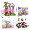 COOLDELE Tree House Building Set, 558PCS STEAM Forest Treehouse Building